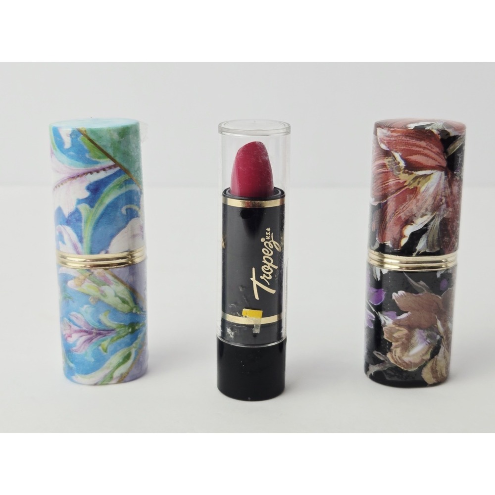 Vintage Lipstick lot New Zalan Hazelnut Angel Red Tropez pink